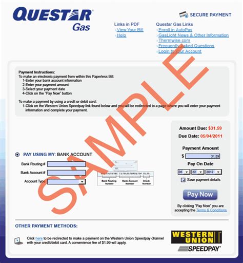 Funds are limited, and customers may obtain an application to the energy assistance program by dialing 800-246-4221 or contact a community action agency. . Pay questar gas bill